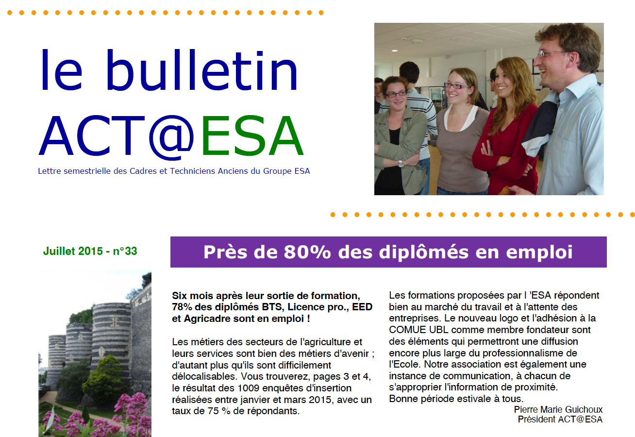 Bulletin Juillet 2016