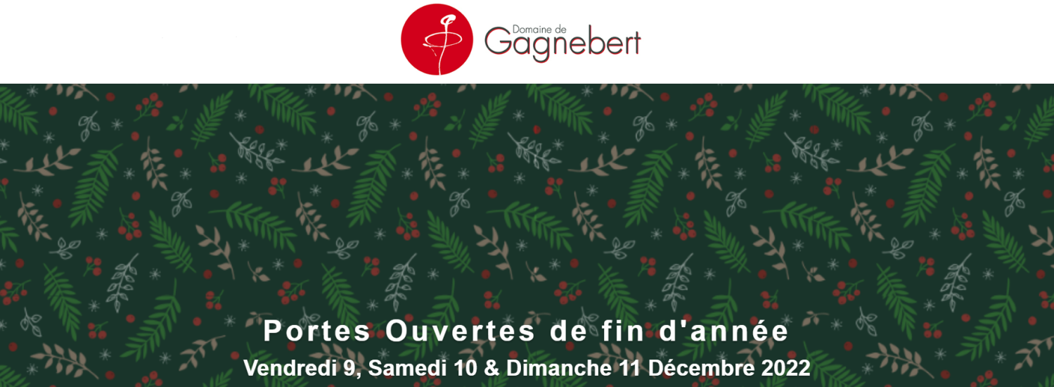 Portes ouvertes : Domaine de Gagnebert Portes ouvertes : Domaine de Gagnebert